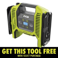 éclairage style de vie et loisirs ch RYOBI Gonfleur/dégonfleur double fonction 18v one+ 24XXL4489