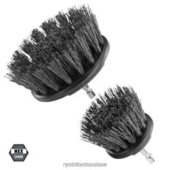 épurateurs ch RYOBI 2 pièces. kit de nettoyage avec brosse à poils durs 24XXL4574