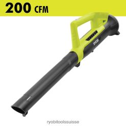 Extérieur ch RYOBI Balayeuse 18v un+ 200 cfm 24XXL4319