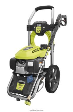 Extérieur ch RYOBI Nettoyeur haute pression à gaz à eau froide, 3 100 psi, 2,3 gpm 24XXL4382