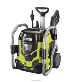 Extérieur ch RYOBI Nettoyeur haute pression électrique sans fil à eau froide, 40 V, 1 500 psi, 1,2 gpm, avec (2) batteries 5,0 Ah et chargeur 24XXL4416