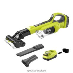 nettoyage ch RYOBI Kit d'aspirateur à main à brosse alimentée 18 V One+ 24XXL4557