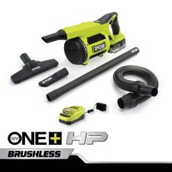nettoyage ch RYOBI Kit d'aspirateur à main de chantier sans balais 18v one+ hp 24XXL4556