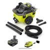 nettoyage ch RYOBI Kit d'aspirateur sec/humide 18 V One+ 6 gallons 24XXL4583
