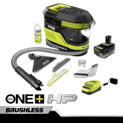 nettoyage ch RYOBI Kit de nettoyage de taches de taille moyenne 18 V One+ HP SwiftClean 24XXL4563