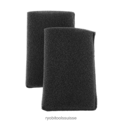 nettoyage ch RYOBI petits filtres en mousse humide/sec (paquet de 2) 24XXL4606