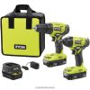 outils électroportatifs ch RYOBI Kit 18 V un+2 outils 24XXL4864