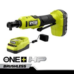 outils électroportatifs ch RYOBI Kit à cliquet compact sans balais 3/8 haute vitesse 18v one+ hp 24XXL456