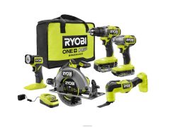 outils électroportatifs ch RYOBI Kit combiné 5 outils sans balais 18 V One+ HP 24XXL4872