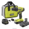 outils électroportatifs ch RYOBI Kit perceuse/visseuse 18v one+ 2 vitesses 1/2 24XXL434