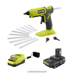 outils électroportatifs ch RYOBI Kit pistolet à colle double température 18v one+ 24XXL4147