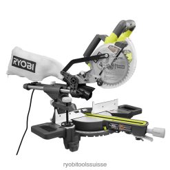 outils électroportatifs ch RYOBI Scie à onglets coulissante composée de 7-1/4 po 24XXL489